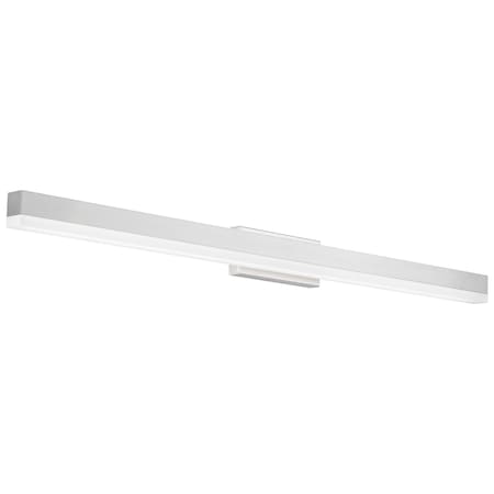 Dweled Styx 37in LED Bathroom Vanity or Wall Light 3-CCT 2700K-3000K-3500K Set to 3000K in Brushed Aluminum WS-411